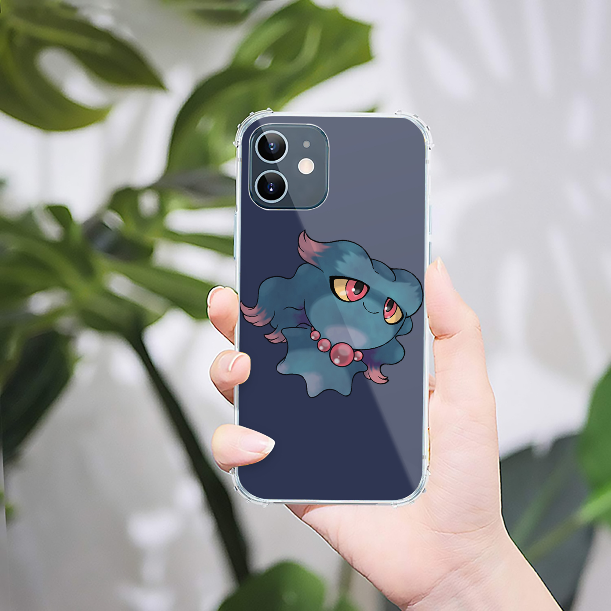 （画像用） ポケットモンスター Pokémon 【iPhone 12シリーズ対応】透明スマホケース（クリアソフトケース）